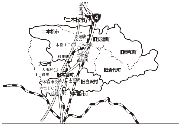 地図【大玉村】