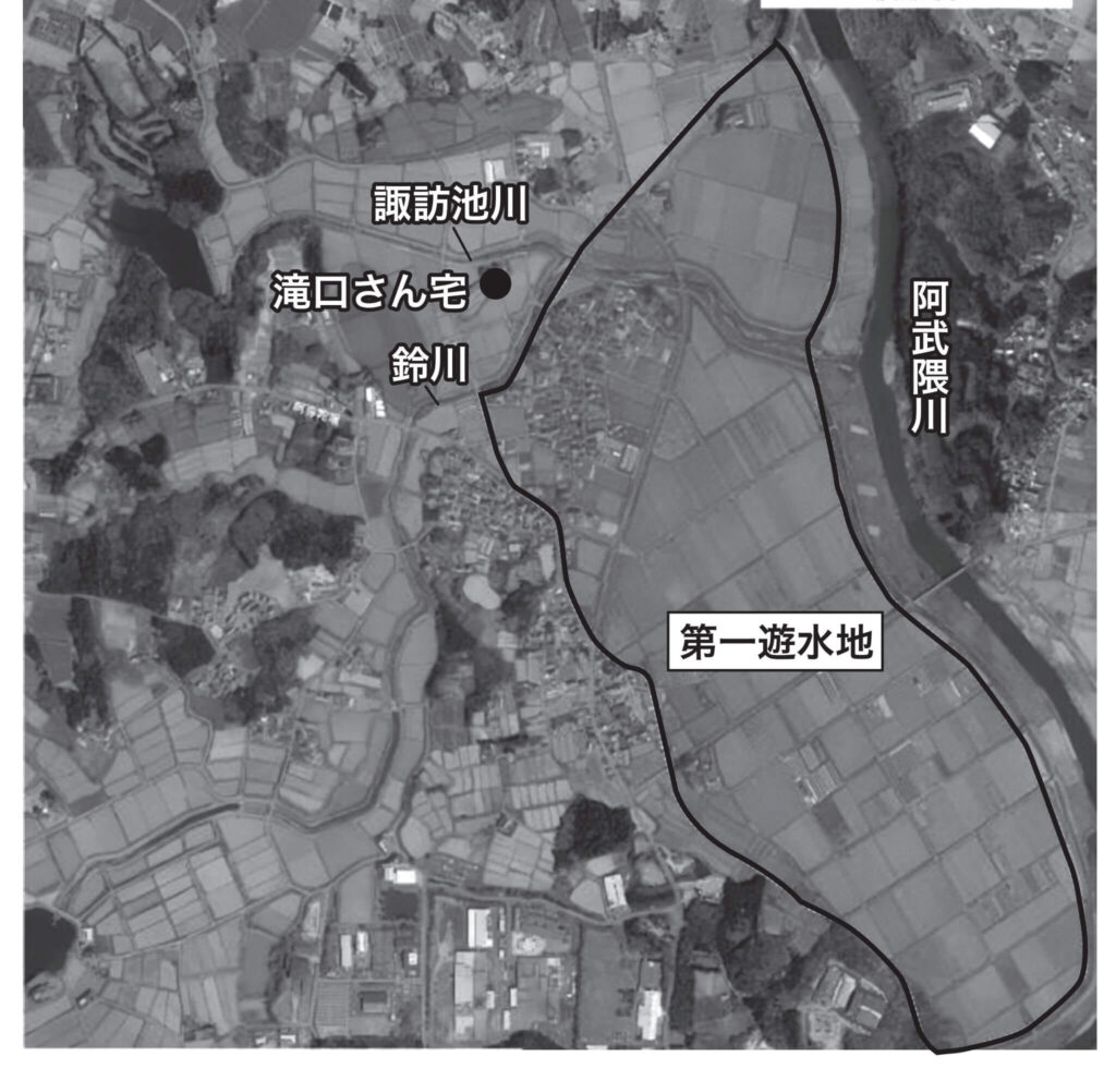鏡石町、玉川村、矢吹町で進めている阿武隈川遊水地計画
