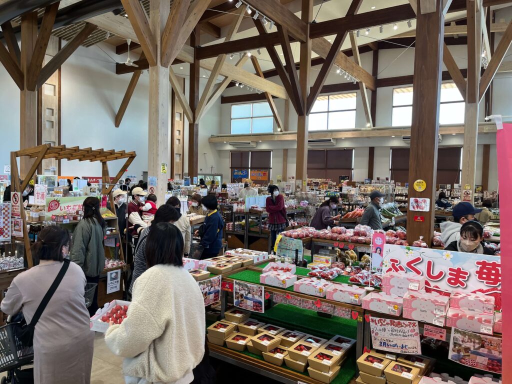 「道の駅ふくしま」オープン1年で160万人来場