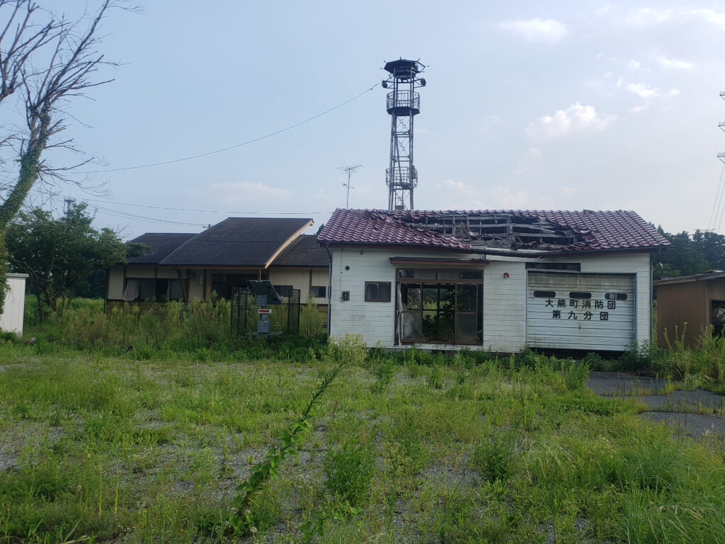 下野上１区の集会所と屯所