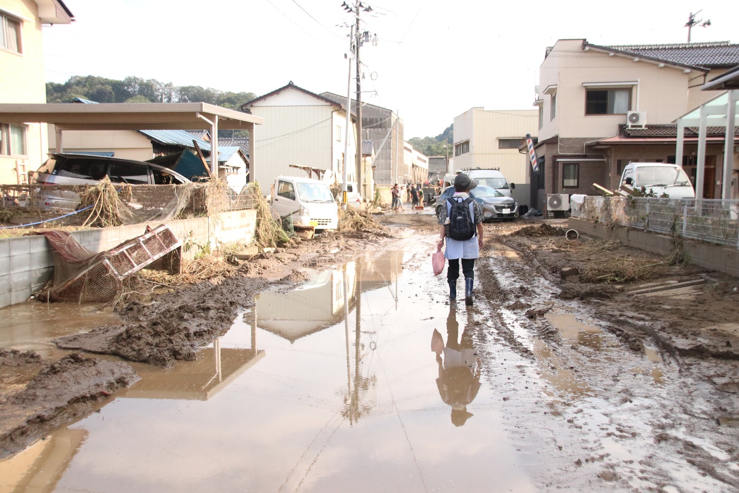 【いわき市】豪雨災害の爪痕