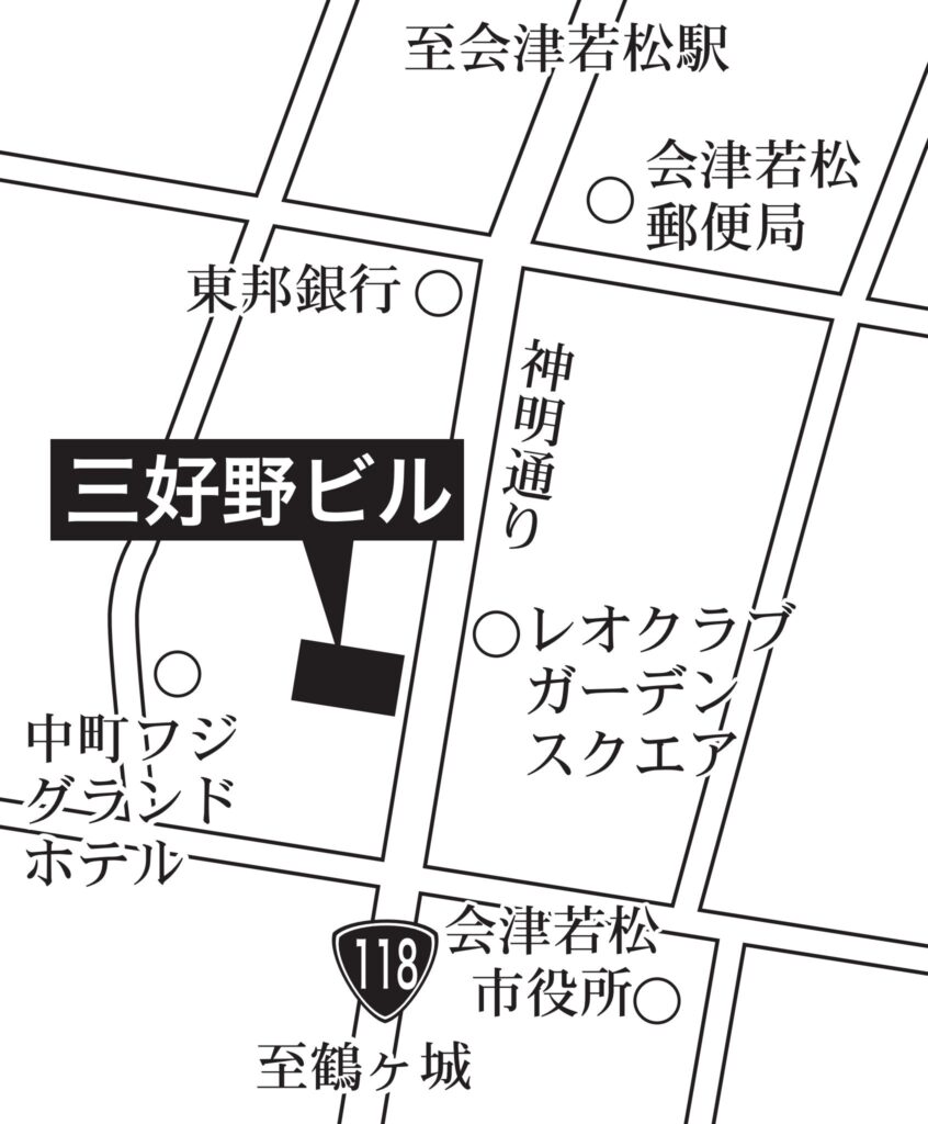 三好野ビル　地図