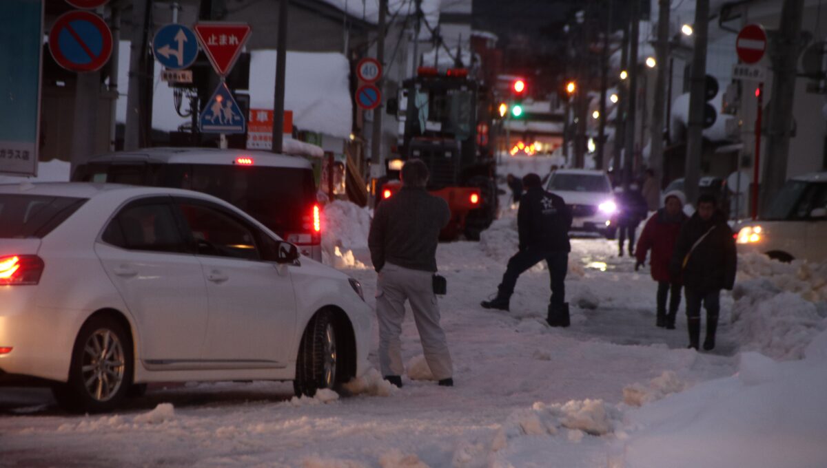 会津若松市河東町の除雪作業 市道の除排雪作業の様子 | 会津若松市