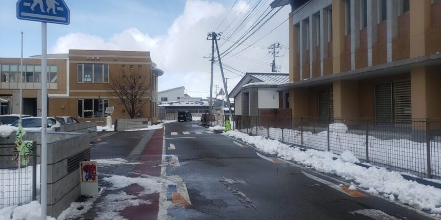 【会津美里町】学校隣接道路廃止に一部住民が反発