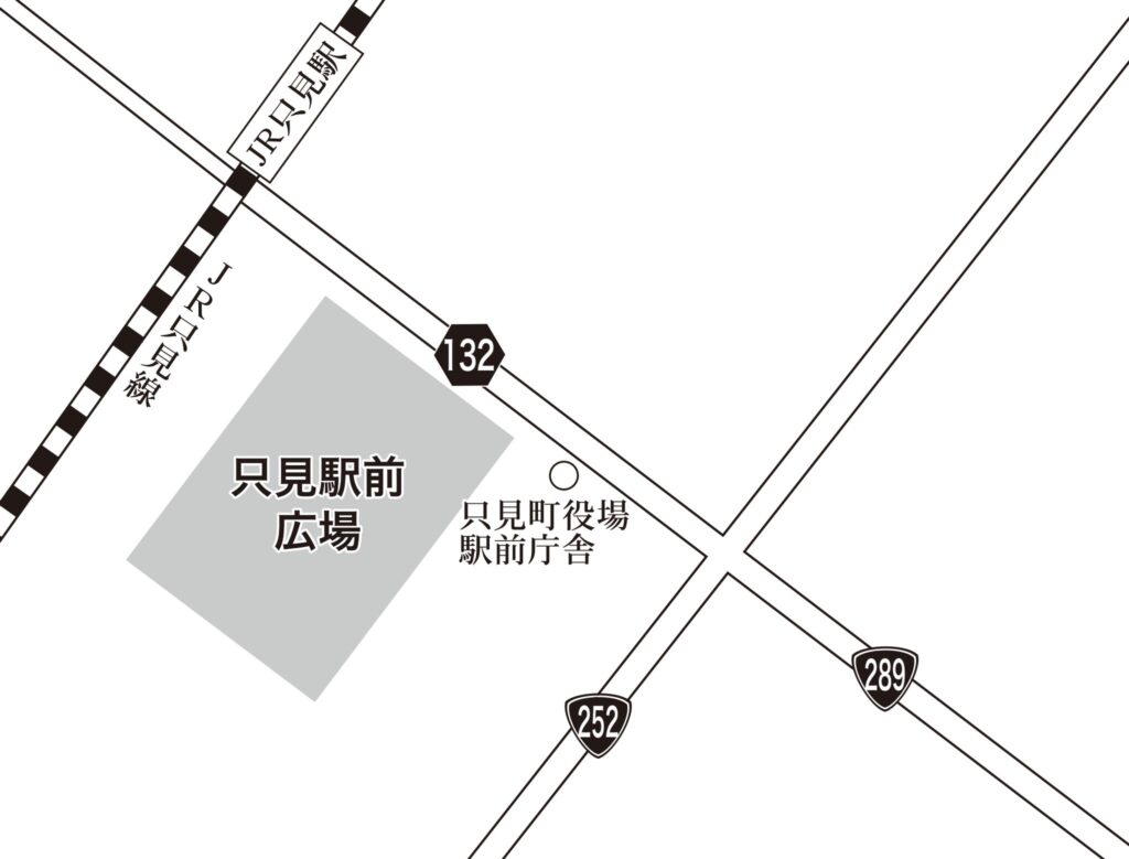 【只見町】駅前複合施設整備 地図