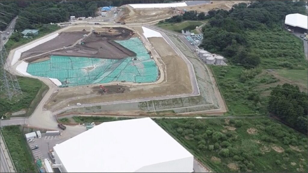 中間貯蔵施設(中間貯蔵施設情報サイトのHPより)