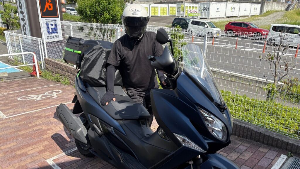 Ｓさんと愛車のバーグマン