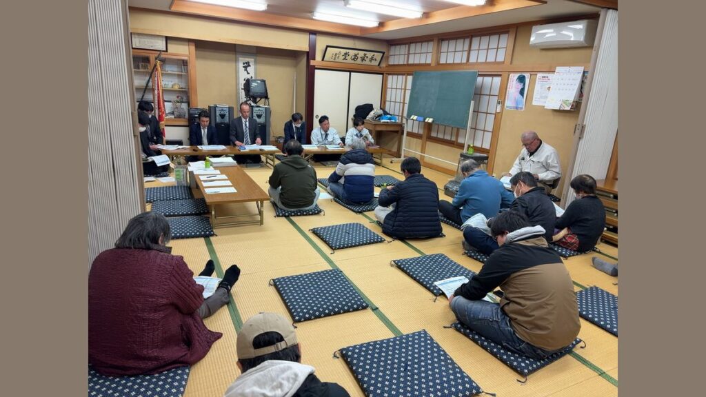 福島市水道小水力発電計画の説明会が紛糾  約20人が参加した説明会
