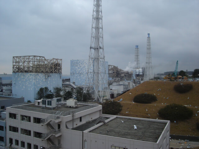 事故直後の福島第一原発 1~4号機