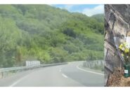 【磐越道マイクロバス死傷事故】現場近くの県道にひっそり