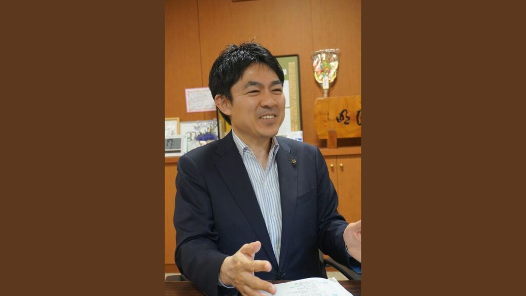 椎根健雄・郡山市長
