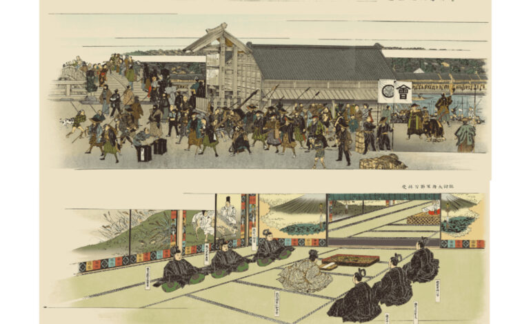 京都・仁和寺で「カラー絵巻」一般公開