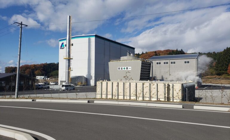 完成した田村バイオマス発電所